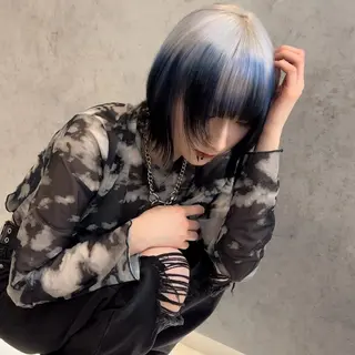 ミディアム カラー Ren. 🦋デザインカラーのヘアスタイル