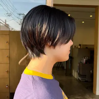 ショート Wカラー🐾 ハルナのヘアスタイル