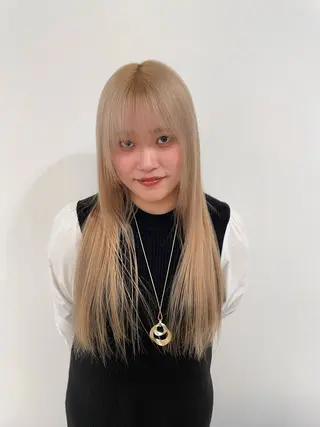 ロング TAYAアトレ恵比寿店所属・TAYA 玲央のヘアスタイル