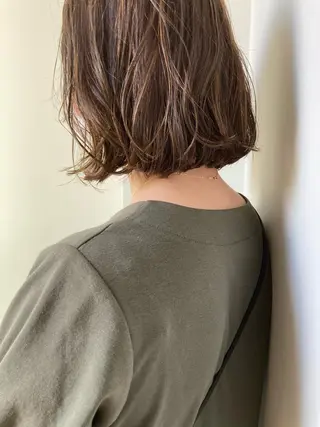 ミディアム カラー 小木曽智美 /ボブ/ショートのヘアスタイル