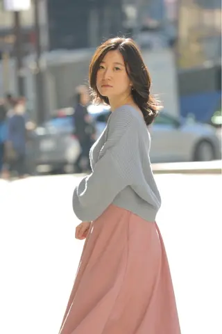 ミディアム Endearing 銀座/レイヤーカットのヘアスタイル