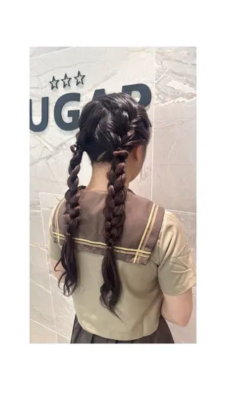 ヘアアレンジ ミニモ学割🎀50% off/rikoのヘアスタイル