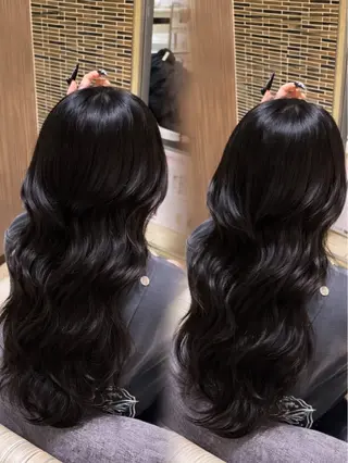 ロング 杉本 奈々美のヘアスタイル