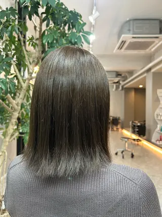 ミディアム カラー ダイヤモンドリリーキートス所属・ひめな /透明感カラー/一宮のヘアスタイル