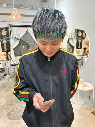 ショート 問屋町chapter 日笠快生のヘアスタイル