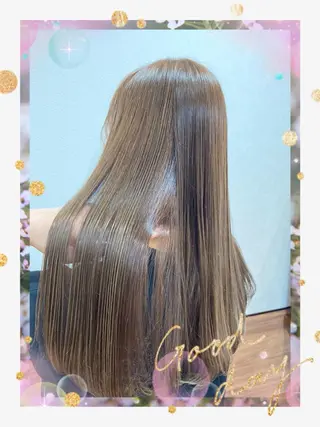 ロング カラー Annon プライベートサロンのヘアスタイル