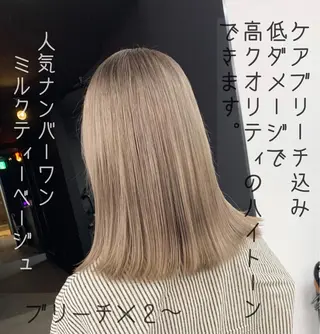 ミディアム カラー パーマ ヘアアレンジ メンズ キッズ ネイル マツエク・マツパ 架空〜KAQU〜所属・【clan】 NOGAMIのヘアスタイル