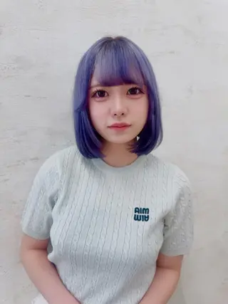 カラー 橋本 りくのヘアスタイル