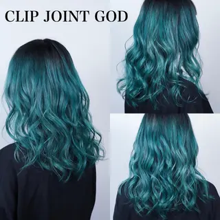 セミロング カラー 今泉 周のヘアスタイル