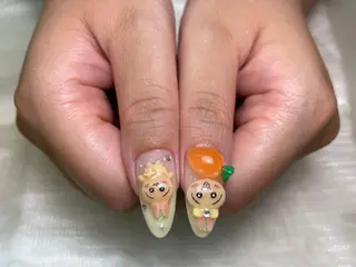 ネイル lucky nail 歌舞伎町のネイルデザイン