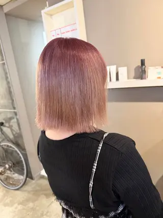 ミディアム カラー daiki 原宿のヘアスタイル