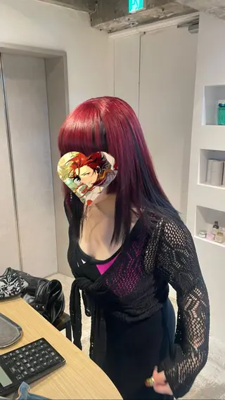 ロング カラー 声優オタク美容師🎀 𝑹𝑰𝑵𝑶𝑵のヘアスタイル