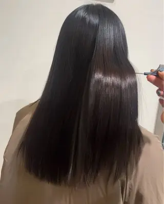 ロング アイブロウリフト パーマモデル/はなのヘアスタイル