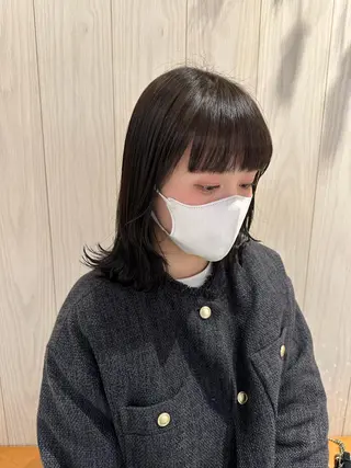 ミディアム カラー 🖤KURUMI🖤 潤艶・髪質改善のヘアスタイル