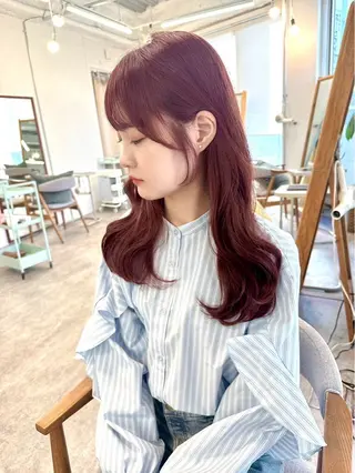 ロング YUZA grow hair所属・Luca/ルカ 🫐のヘアスタイル