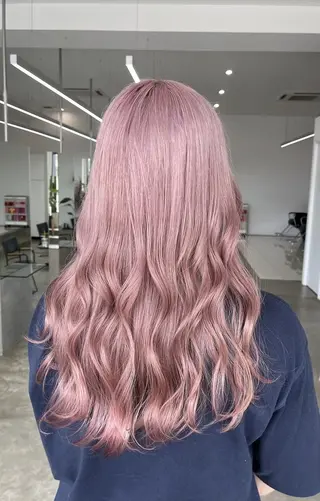 ロング カラー Nought etre 西金沢のヘアスタイル