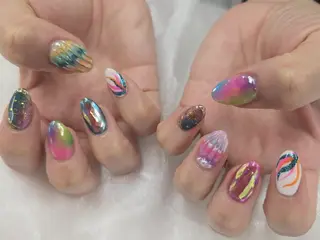 ネイル 河野ちえ (雑誌掲載サロン)のネイルデザイン