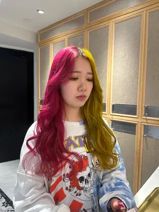 ロング カラー 艶髪/ロングモデル 募集🫧terukaのヘアスタイル