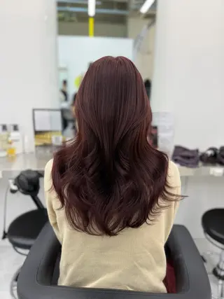 カラー 透ける透明感カラー 🎀anju/渋谷のヘアスタイル