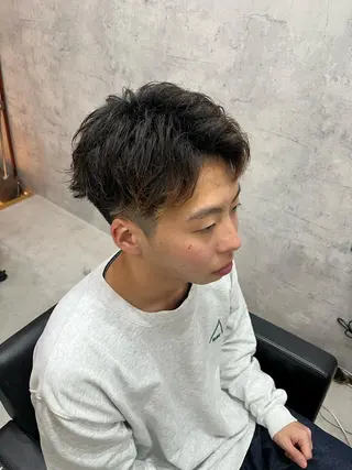 ショート メンズ 鹿児島 TSUBASAのヘアスタイル