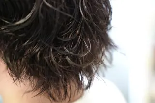 ショート パーマ ルームスリー room3のヘアスタイル