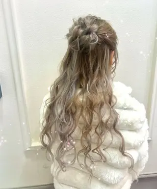 ヘアアレンジ lien eriiのヘアスタイル