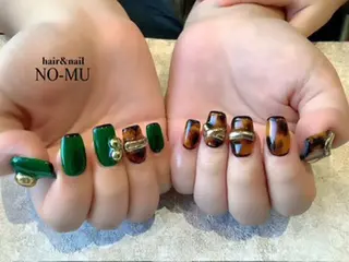 ネイル hair＆nail NO-MU所属・hair＆nail NO-MUのネイルデザイン