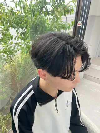 メンズ 長尾 康生のヘアスタイル