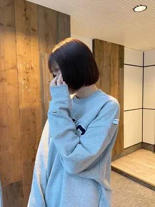 ショート カラー 渋谷 留菜のヘアスタイル