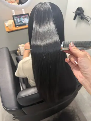 ロング 高橋 葵のヘアスタイル