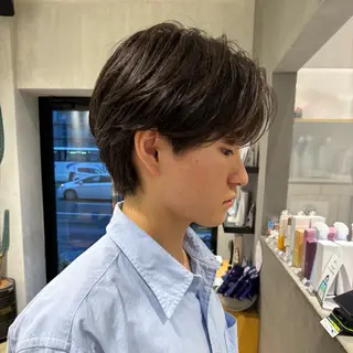 パーマ メンズ メンズパーマ/メンズ カット/古川晴輝のヘアスタイル