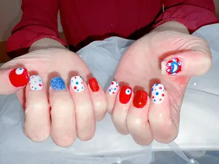 ネイル 💐Lumière 🩵かわちゃん💅のネイルデザイン