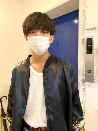 パーマ メンズ おしゃれパーマ メンズ特化/みーまんのヘアスタイル