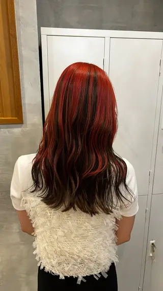 ロング ﾔﾏｼﾀ ﾘﾘのヘアスタイル