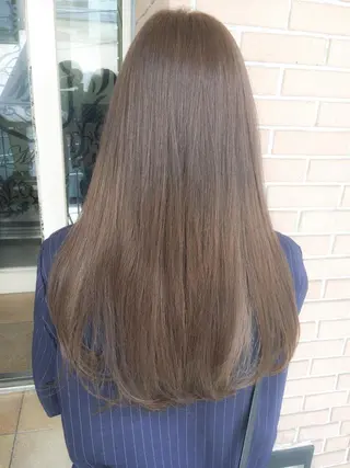 ロング カラー 北條 優輝のヘアスタイル