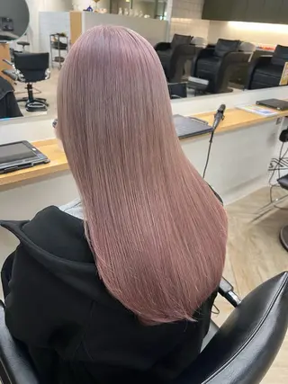 セミロング カラー ベージュカラー 新潟/万代/井上佑のヘアスタイル