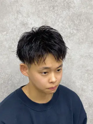 ショート パーマ メンズ 【メンズ専門】中本 翔大のヘアスタイル