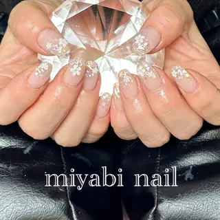 ネイル miyabi nail 桂川駅近くのネイルデザイン