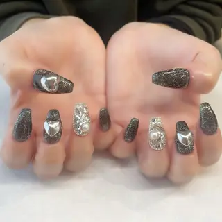 ネイル 💎🐰 saki. m 🐰💎のネイルデザイン