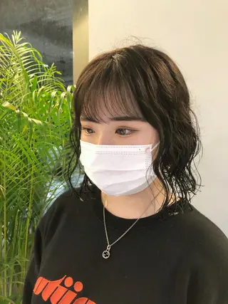 ショート パーマ ショート/パーマ/ カラー/FUKOのヘアスタイル