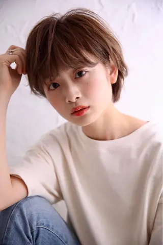 ショート Nyne所属・🍀失敗しない 縮毛矯正熊谷竜馬🍀のヘアスタイル