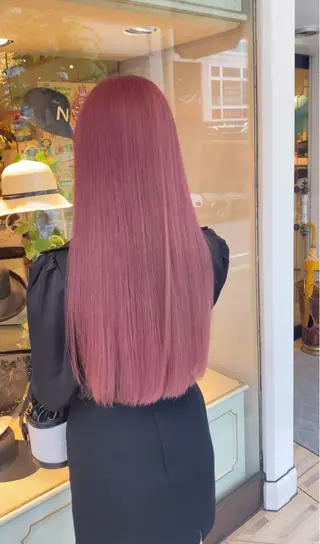 ロング カラー BEL THE CHIC所属・moeka🎀 似合わせカラー🎀のヘアスタイル