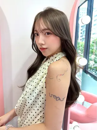 ロング 透明感カラー♡ 渋谷美容室￤Rinaのヘアスタイル