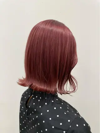 ミディアム カラー mir所属・柿沼 未夢のヘアスタイル