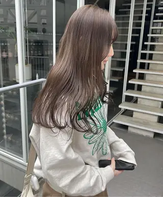 ロング 🎀韓国/艶髪/暗髪 🎀 柚月🫧立川駅のヘアスタイル