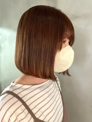 ショート カラー ユウナ🎀レイヤー/ 暖色カラーのヘアスタイル
