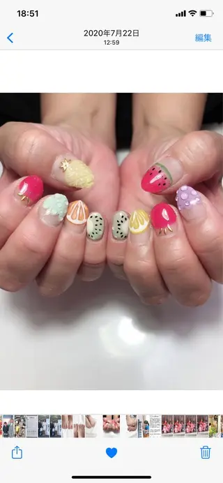 ネイル マックスケリー梅田店所属・佐橋 友美のネイルデザイン