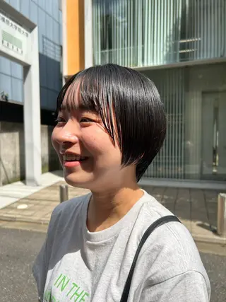 ショート RENJISHI  KICHIJOJI所属・🌈🧡ヤマダ ヒロナ🌈🧡のヘアスタイル