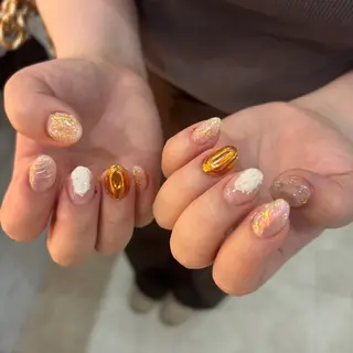 ネイル 栗田 ゆう子のネイルデザイン