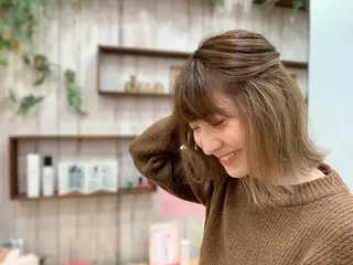 ミディアム NiCHE吉祥寺所属・✨吉祥寺Niche✨ 平山薫のヘアスタイル